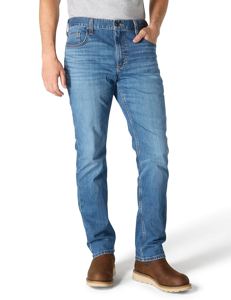 新品未使用swixHF6 Carhartt Men's Slim Tapered Rugged Flex Jean, Houghton, W28